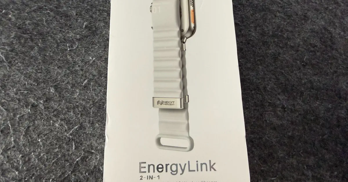 Apple Watchの充電器一体型バンド『EnergyLink』レビュー | ゆにりあ