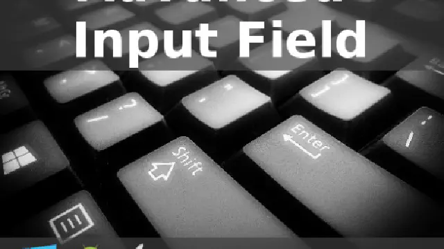ネイティブアプリっぽいInput Fieldを作れる「Advanced Input Field」